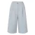Modström high waist bermuda short lichtblauw