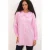Langsleeve Textured Shirt Met Baby Kraag