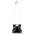 Maison Margiela 5AC Classique Micro Tas in Zwart Leer