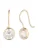 Lauren Ralph Lauren Oorbellen  goud / transparant