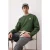 TRENDYOL MAN Heren Kaki Dierenprint Lang Oversized Sweatshirts