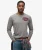 Vintage Athletic Long Sleeve Top Donkergrijs