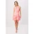 TRENDYOLMİLLA Dames Roze Geruit Kort / Mini Mouwloos Double-breasted Jurken