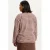 Anyday Plus Size gestreepte top – bruin