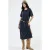 Relaxed Fit Midi-jurk