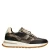 Manfield leren sneakers zwart