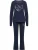 Bruno Banani Pyjama  navy / wit