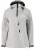 SOS Winterjas ‘Noosa’  lichtgrijs / zwart / wit