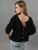 Hiccup Gebreid vest  marine