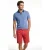 River Woods Basic Chino Short Stretch Red