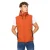 Crosshatch Heren Kampleys Geprofileerd Gevoerd Gilet (Verbrand Oranje)