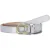 Notre-V Riemen Cece Sauvage Metallic Zilverkleurig