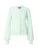King Louie Gebreid vest ‘Cardi V Farfalle’  mintgroen