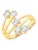 Rafaela Donata Ring  lichtblauw / goud
