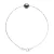 Chain Armband met Pearl Ronde 8-9 mm TAHITI 925