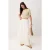 TRENDYOLMİLLA Dames Wit Effen Maxi Skater Rokken