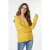 EsQualo Sweater Cables V-neck Warm Olive