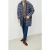 American Vintage Tursburg Coat Tartan Maritime