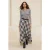 TRENDYOLMİLLA Dames Zwart Geruit Maxi Skater Rokken