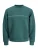JACK & JONES Sweatshirt ‘JCOFUSION’  cyaan blauw / wit