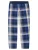 SCHIESSER Pyjamabroek ‘Mix Relax ‘  lichtbeige / royal blue/koningsblauw / donkerblauw