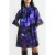French Connection Eva Harlow Fluted Sleeve Dress Blue