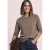 Longsleeve met ronde hals en rolrand