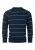 Kronstadt Trui ‘Adriel’  navy / offwhite