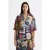 Scotch & Soda Printed Short Sleeve Fluid Shirt Art Dept Collage Multicolor
