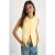 Getailleerd Mouwloos Knopenfront Vest met Ronde Hals