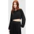 AllSaints Casandra Top Black
