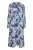 Fransa Blousejurk ‘Dana’  blauw / turquoise / wit