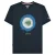 Lambretta Heren Spray Logo T-Shirt (Marine)