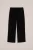 WE Fashion – Meisjes straight fit broek – High waist – Zwart – Katoen –