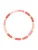 A&C Oslo – Nordic Design Jewellery Armband ‘Enamel Tiles’  crème / rosa / rosé / cranberry
