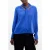 French Connection Georgette Long Sleeve Tie Neck Blouse Chroma Blue