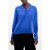 French Connection Georgette Long Sleeve Tie Neck Blouse Chroma Blue