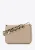 Wittchen Dames mini leren handtas met dikke ketting, beige, natuurlijk leer