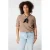 MS Mode top Plus Size – taupe
