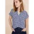 Street One Dames Blouseshirt met print in Blauw
