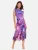 Lipsy Jurk  navy / orchidee / braam / wit