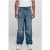 Urban Classics Distressed 90‘s Jeans Mid Deepblue Destroyed Washed