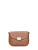 Anna Luchini Brown Rundleer Tas