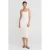 Mouwloze Bodycon Midi Jurk Met Cut-Out Detail