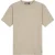 Malelions Men Ribbed T-Shirt | Light Taupe