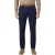 Gardeur pantalon donkerblauw effen katoen