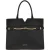 GUESS Medium Satchel Magne Jet Black Handbag