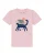 watabout.kids Shirt ‘Love and flex’  navy / donkergroen / rosa
