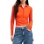 AllSaints Hallie Ls Polo Zesty Orange