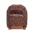LOOXS little rechtvallende sweater met hartjes – bruin